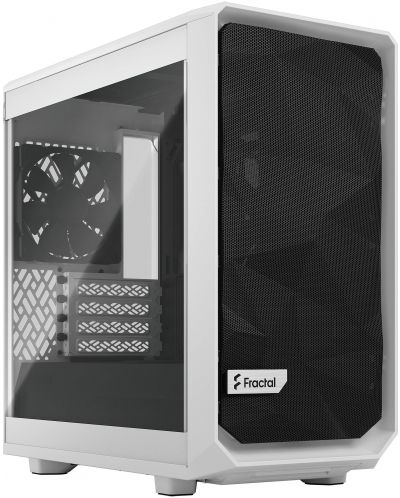 Кутия Fractal Design - Meshify 2, mini tower, бяла/прозрачна - 1