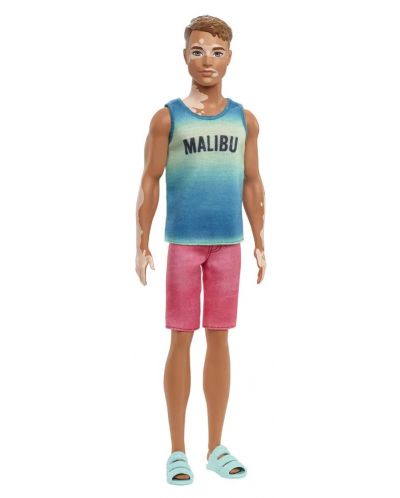 Кукла Barbie Fashionistas - Кен, с потник Малибу - 2