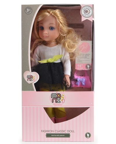Кукла Moni Toys - С пола пачка и зелен клин, 36 cm - 2