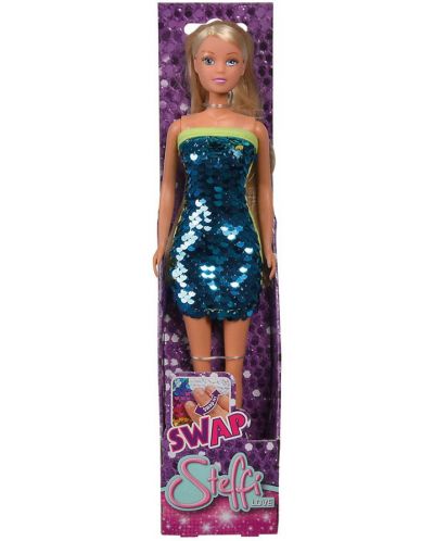 Кукла Simba Toys Steffi Love - Стефи, с рокля на пайети, 29 cm - 6