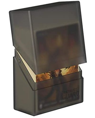 Кутия за карти Ultimate Guard Boulder Deck Case Standard Size - Onyx (40 бр.) - 2