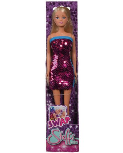 Кукла Simba Toys Steffi Love - Стефи, с рокля на пайети, 29 cm - 8