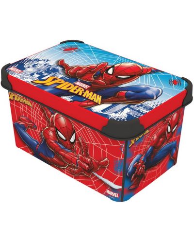 Кутия за съхранение Disney - Спайдърмен, 5 литра - 1
