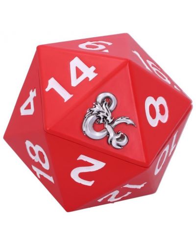 Кутия за зарове Nemesis Now Games: Dungeons & Dragons - D20, 13 cm - 3