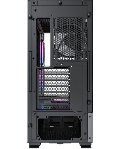 Кутия MONTECH - Sky Two ARGB, mid tower, черна/прозрачна - 4