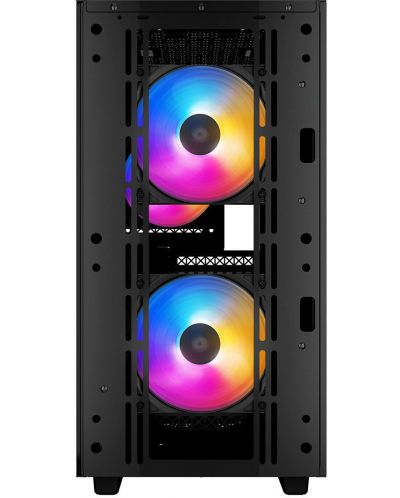 Кутия DeepCool - MATREXX 40, mini tower, черна/прозрачна - 6