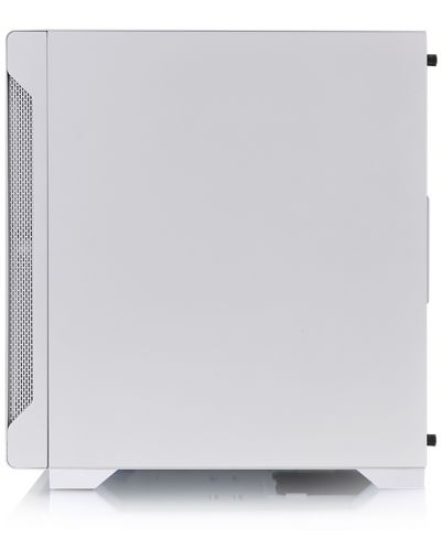 Кутия Thermaltake - S100 TG, micro tower, бяла - 4