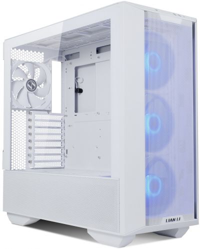 Кутия Lian-Li - Lancool III RGB, mid tower, бяла/прозрачна - 1