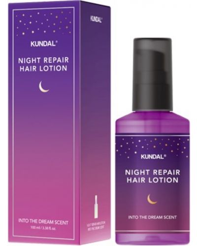 Kundal Night Repair Възстановяващ лосион за коса, 100 ml - 1