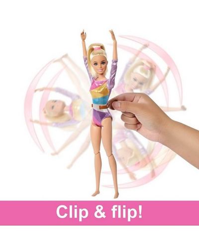 Кукла Barbie You can be anything - Барби гимнастичка, с аксесоари - 6