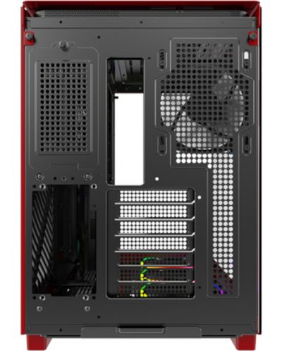 Кутия MONTECH - KING 95 Pro, mid tower, червена/прозрачна - 5