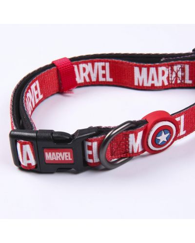 Кучешки нашийник Cerda Marvel: Avengers - Logos, размер S/M - 4