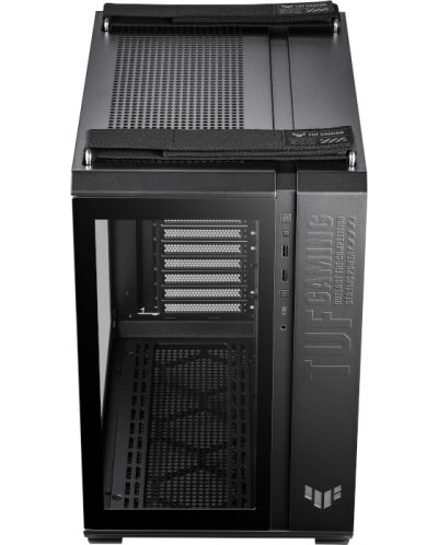 Кутия ASUS - TUF Gaming GT502 Plus ARGB, mid tower, черна/прозрачна - 6