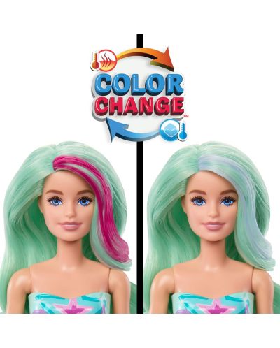 Кукла Barbie Color Reveal - Морска русалка, асортимент - 4