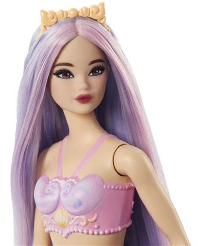 Кукла Barbie - Барби русалка с лилава коса - 3