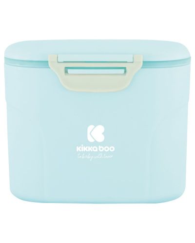 Кутия за сухо мляко Kikka Boо - Синя, с лъжичка, 160 g - 1