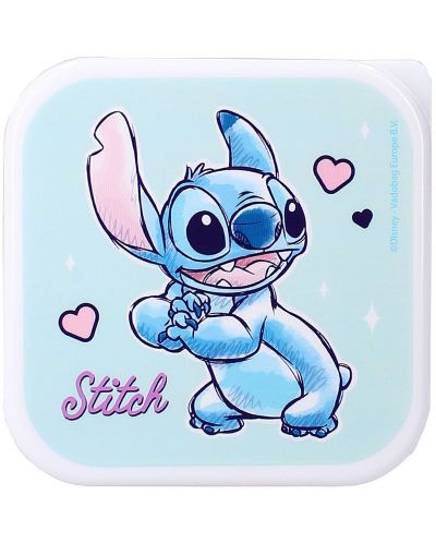 Кутия за храна 3 в 1 Vadobag Let's Eat - Stitch - 7