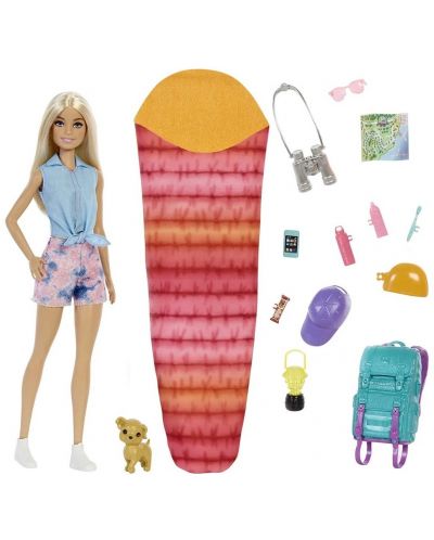 Кукла Mattel Barbie - На къмпинг Малибу - 2