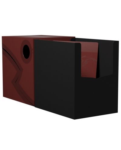 Кутия за карти Dragon Shield Double Shell - Blood Red/Black (150 бр.) - 2