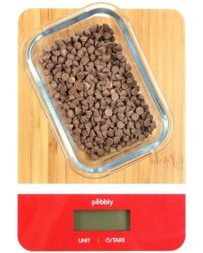 Кухненска везна Pebbly - PEBBLY PEB-BRR, 5 kg, червена - 2