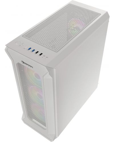 Кутия Genesis - Irid 505 V2 ARGB, mid tower, бяла/прозрачна - 7
