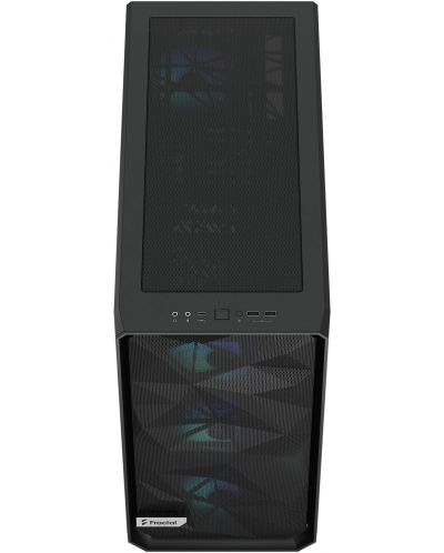 Кутия Fractal Design - Meshify 2 RGB, mid tower, черна/прозрачна - 7