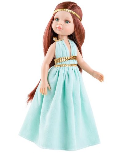 Кукла Paola Reina Amigas - Кристи, със синя бална рокля, 32 cm - 1