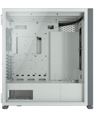 Кутия Corsair - 7000D Airflow, full tower, бяла/прозрачна - 3