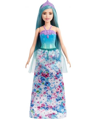 Кукла Barbie Dreamtopia - С тюркоазена коса - 1