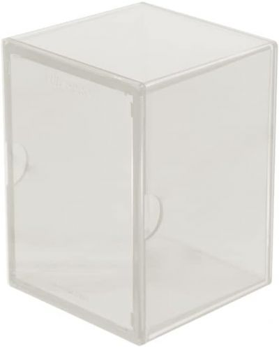 Кутия за карти Ultra Pro - Eclipse 2-Piece Deck Box, Arctic White (100+ бр.) - 1