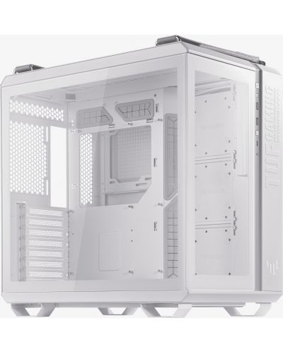 Кутия ASUS - TUF Gaming GT502, mid tower, бяла/прозрачна - 4