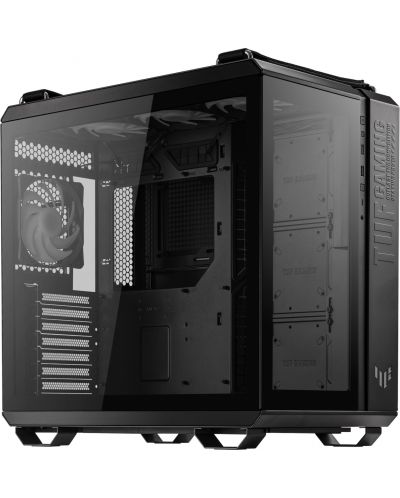 Кутия ASUS - TUF Gaming GT502 Plus ARGB, mid tower, черна/прозрачна - 2