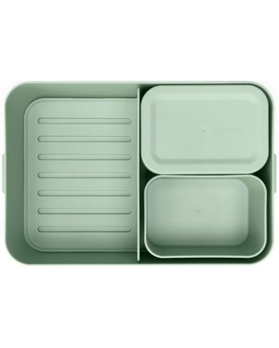 Кутия за храна Brabantia - Make & Take, 2 L, зелена - 3