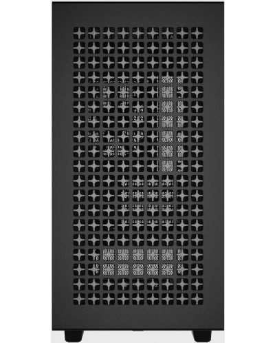 Кутия DeepCool - CH370, mini tower, черна/прозрачна - 3