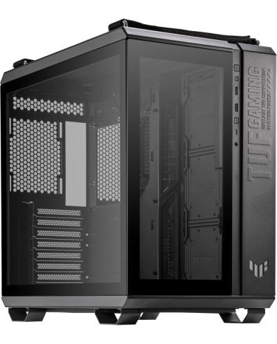 Кутия ASUS - TUF Gaming GT502, middle tower, черна/прозрачна - 1