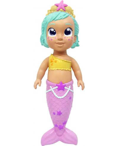 Кукла Simba Toys - Новородено бебе русалка със сменяща цвета си тиара - 2