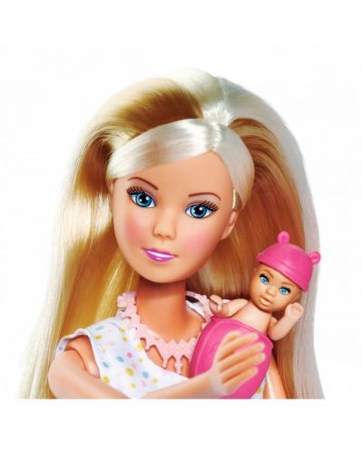 Кукла Simba Toys Steffi Love - Стефи в бебешка стая, 20 аксесоара - 4