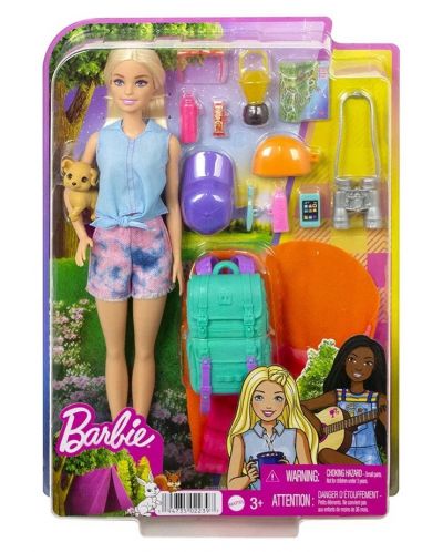 Кукла Mattel Barbie - На къмпинг Малибу - 3