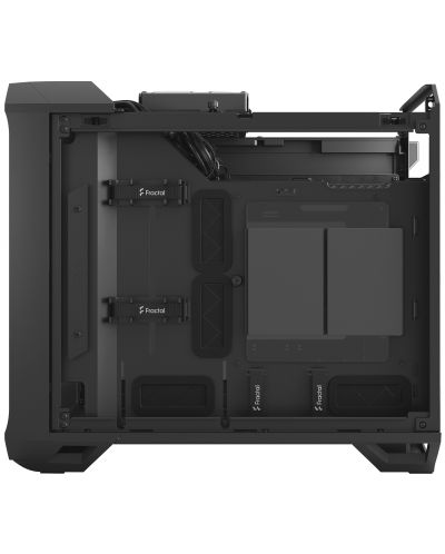 Кутия Fractal Design - Torrent Nano, mini tower, черна/прозрачна - 5