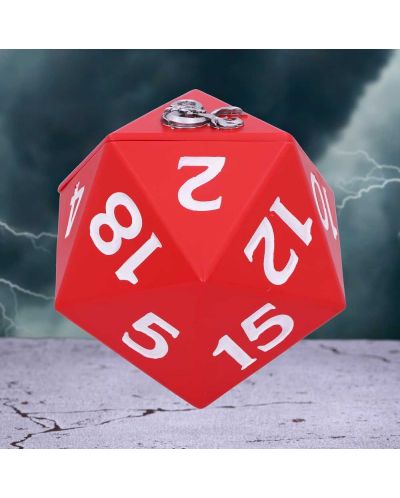 Кутия за зарове Nemesis Now Games: Dungeons & Dragons - D20, 13 cm - 7