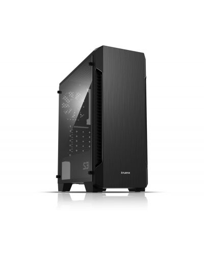 Кутия Zalman - ZM-S3, mid tower, черна/прозрачна - 3