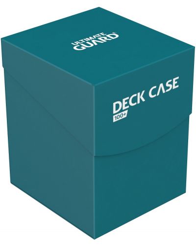 Кутия за карти Ultimate Guard Deck Case Standard Size - Петрол (100+ бр.) - 1