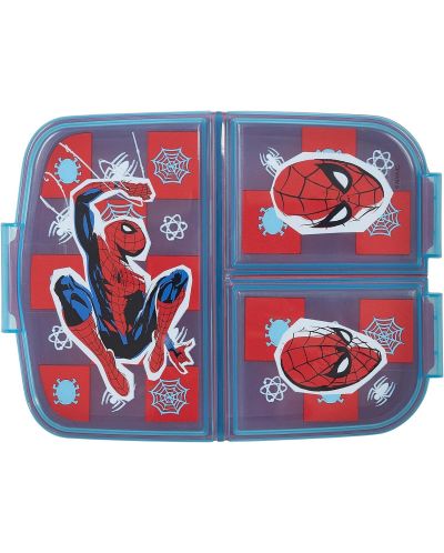 Кутия за храна Stor Spider-Man - С 3 отделения - 2