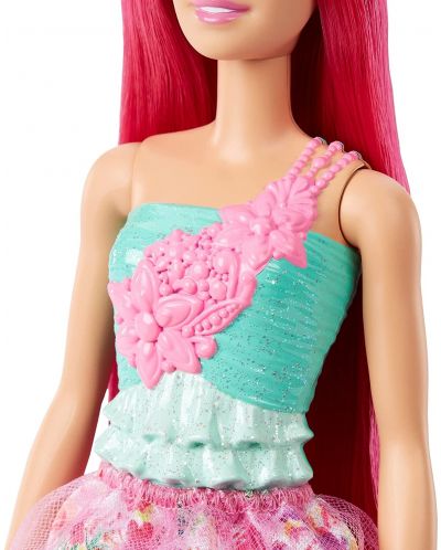 Кукла Barbie Dreamtopia - С тъмнорозова коса - 3