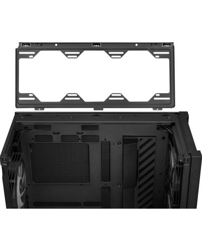 Кутия ASUS - TUF Gaming GT302 RGB, mid tower, черна/прозрачна - 5