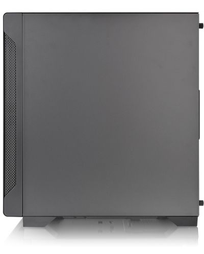 Кутия Thermaltake - S100, micro tower, черна/прозрачна - 5