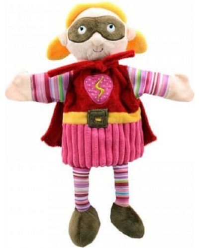 Кукла за куклен театър The Puppet Company - Супергероиня, 38 cm