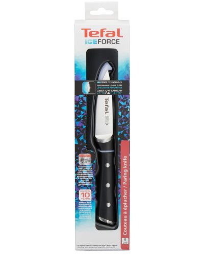 Кухненски нож Tefal - Ingenio Ice Force, 9 cm, черен - 3