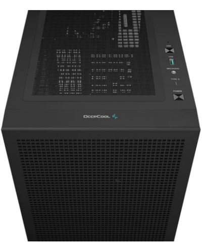 Кутия DeepCool - CH560 Digital, mid tower, черна/прозрачна - 5