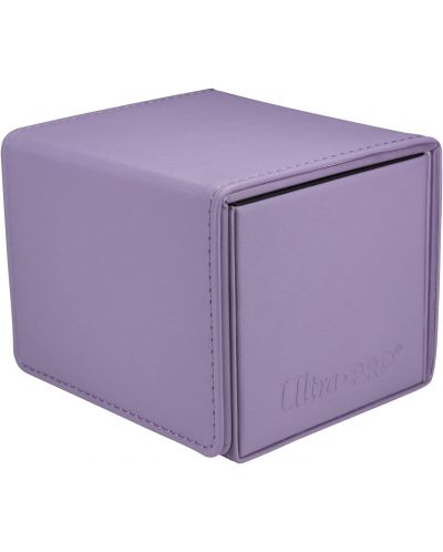 Кутия за карти Ultra Pro Vivid Alcove Edge - Purple (100 бр.) - 1